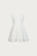 kids eyelet dress (white)