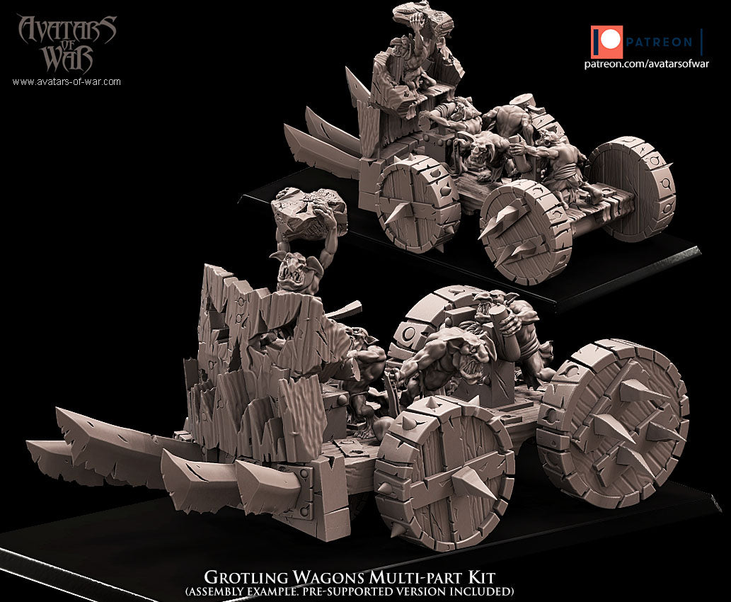 Grotling Battle Wagon, Avatars of War