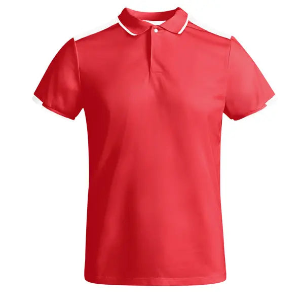 Polo técnico de manga corta para hombre en poliéster reciclado antibacteriano Vetonek