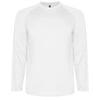 Camiseta técnica de manga larga ranglán, remallada al tono en mangas (sin cortes laterales) Vetonek