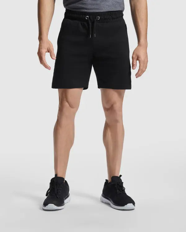 Pantalón corto con cinturilla elástica y cordón con ojales metálicos Vetonek