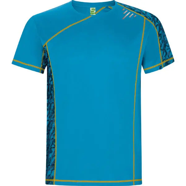 Camiseta técnica de manga raglán con paneles sublimados Vetonek
