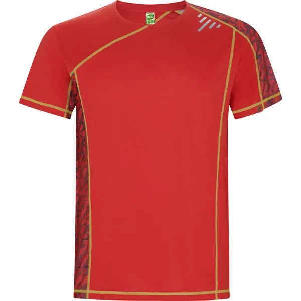 Camiseta técnica de manga raglán con paneles sublimados Vetonek