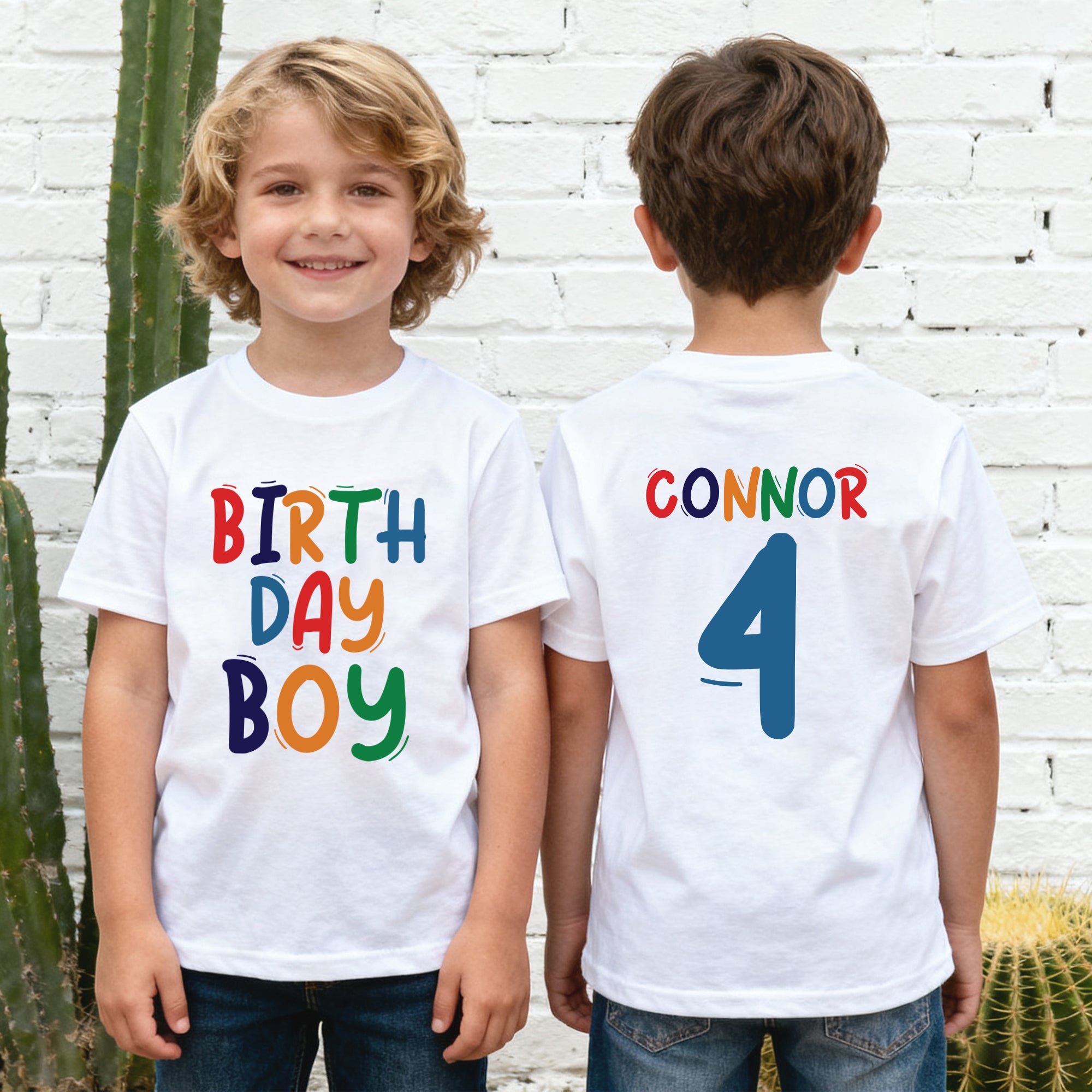 Personalizado Cumpleaños Niño Bebé Bodysuit Niño Camiseta Sudadera Sudadera con capucha con nombre y edad Cumpleaños Hito Celebración Regalo para niños