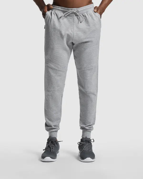 Pantalón largo de corte pitillo, con cinturilla elástica ajustable mediante cordones exteriores Vetonek