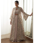 Lizbeth Blouse & Swirly Lehenga Set By KYNAH, Luxury Indian Fashion & Bridal Wear