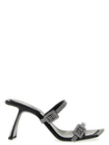 Benedetta Bruzziches Ewa Sandal Heel — Black