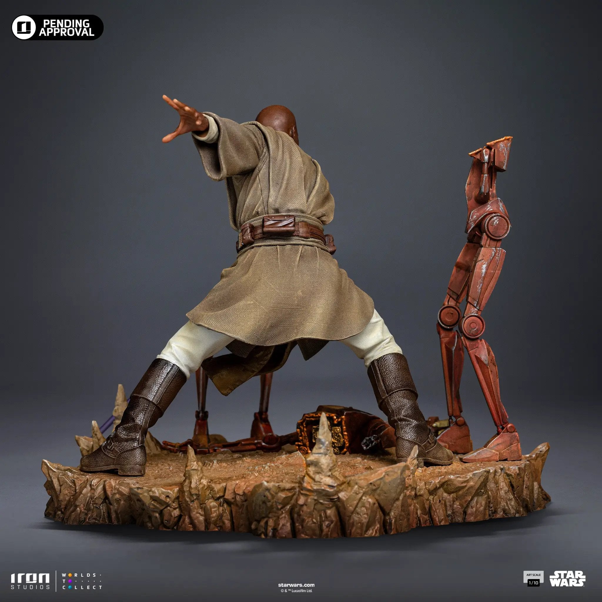 Statue Mace Windu - Star Wars - Art Scale 1/10 - Iron Studios