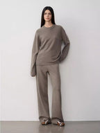 Fall Winter Mischief Basalan Merino Wool Knit Outfit