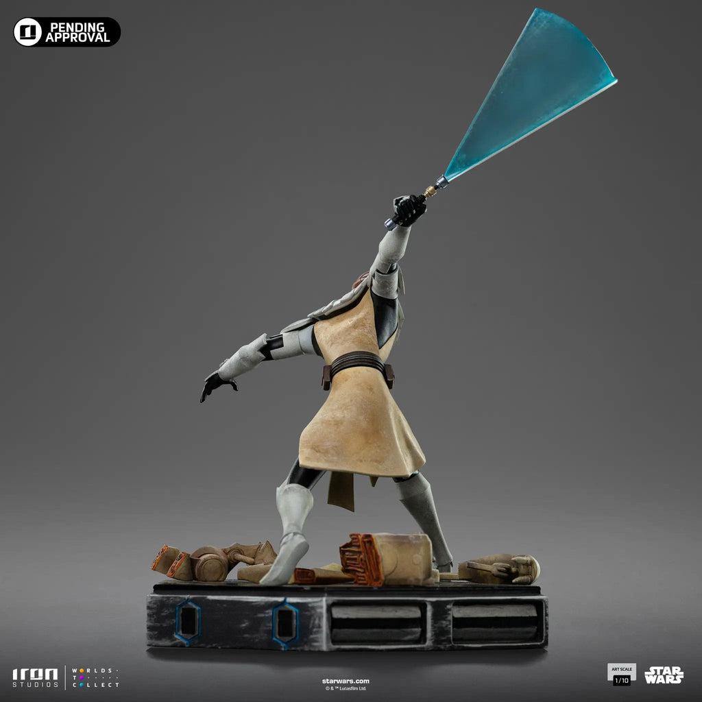 Statue Obi-Wan Kenobi – Star Wars: Clone Wars - Art Scale 1/10 - Iron Studios