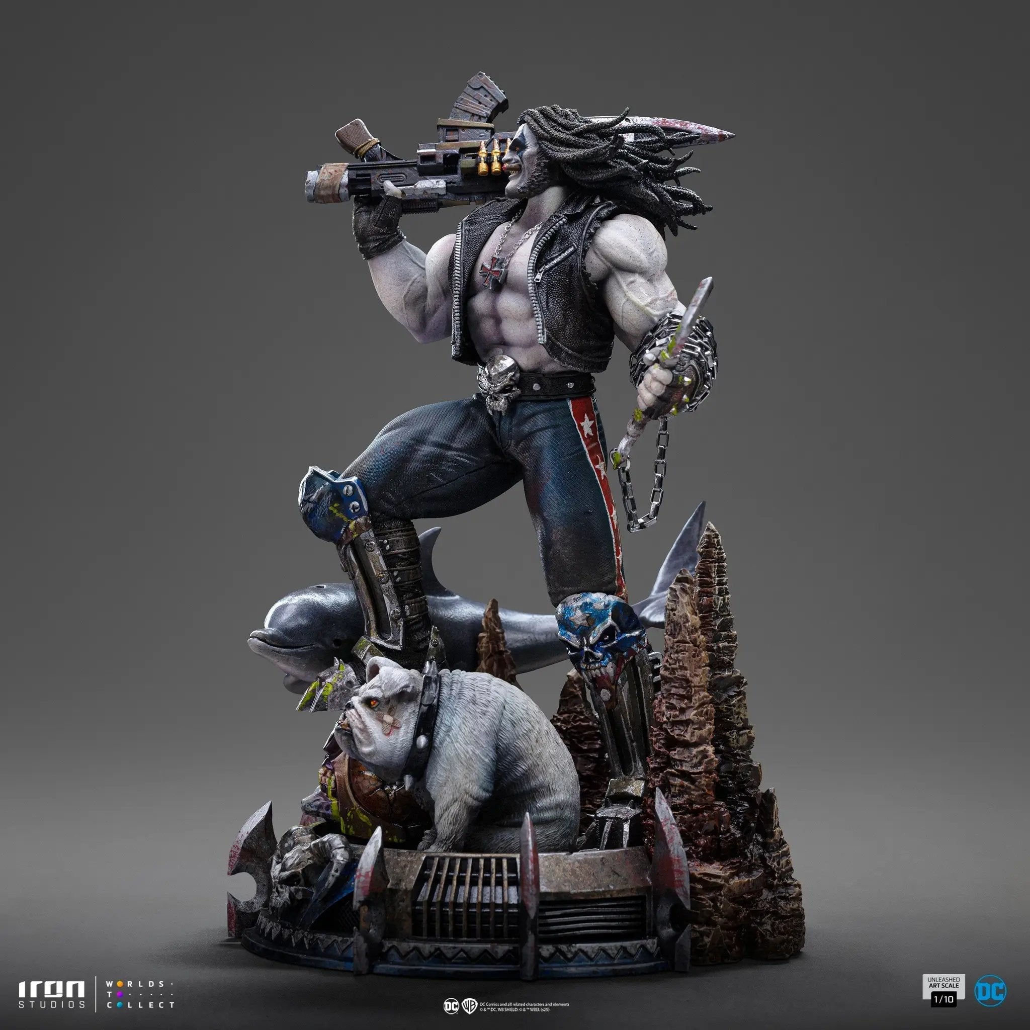 Statue Lobo Unleashed - DC Comics - Art Scale 1/10 - Iron Studios