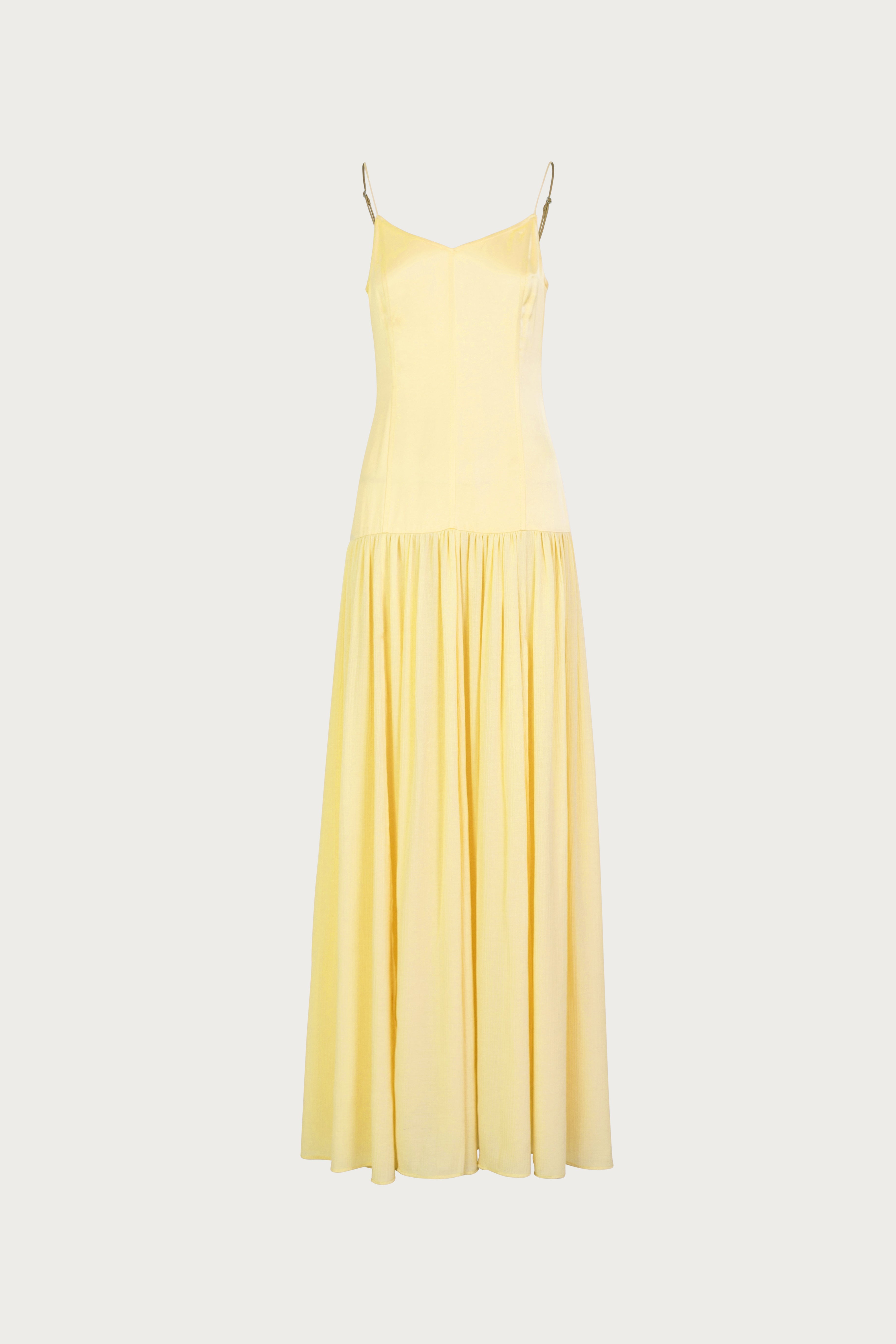 Slip Gown (Butter Yellow)