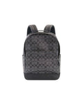 Coach Signature Canvas Backpack — Gray