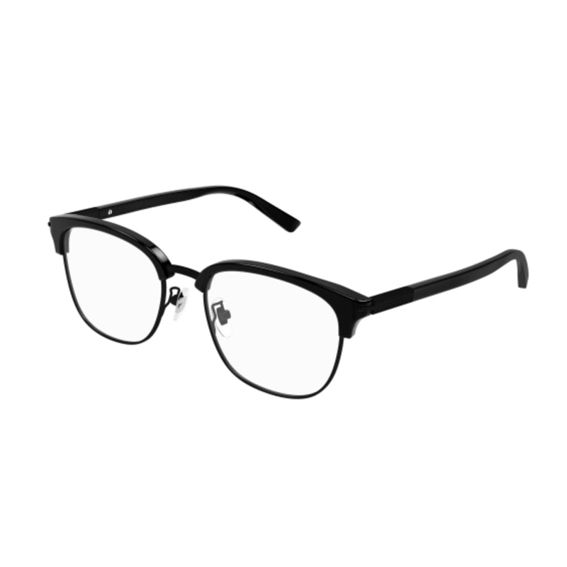 Gucci Black Metal Frame Eyeglasses — Black