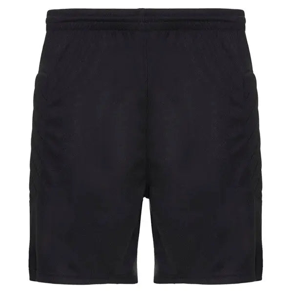 Pantalón corto de portero unisex, con inserciones laterales acolchadas y cinturilla elástica con cordón interior ajustable Vetonek