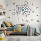 Vinilo Decorativo ¡HERMANO! 120cm