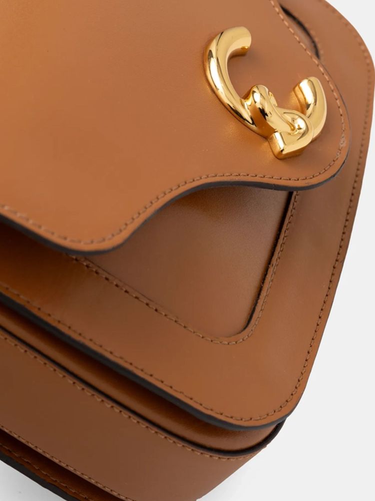 Bandolera Coccinelle C-Me — Marrón