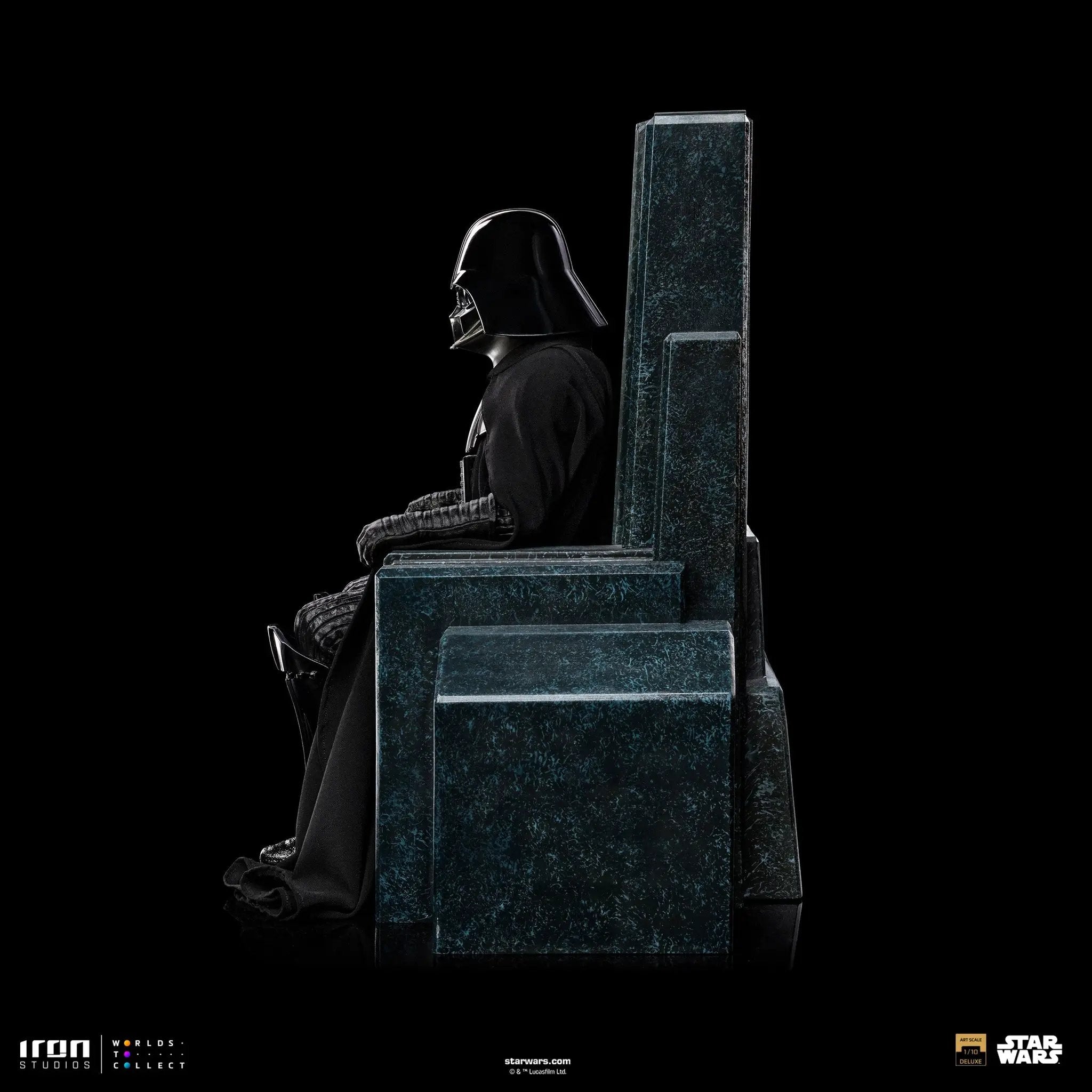 Statue Darth Vader on Throne - Star Wars: Obi-Wan Kenobi Series - Art Scale 1/10 - Iron Studios