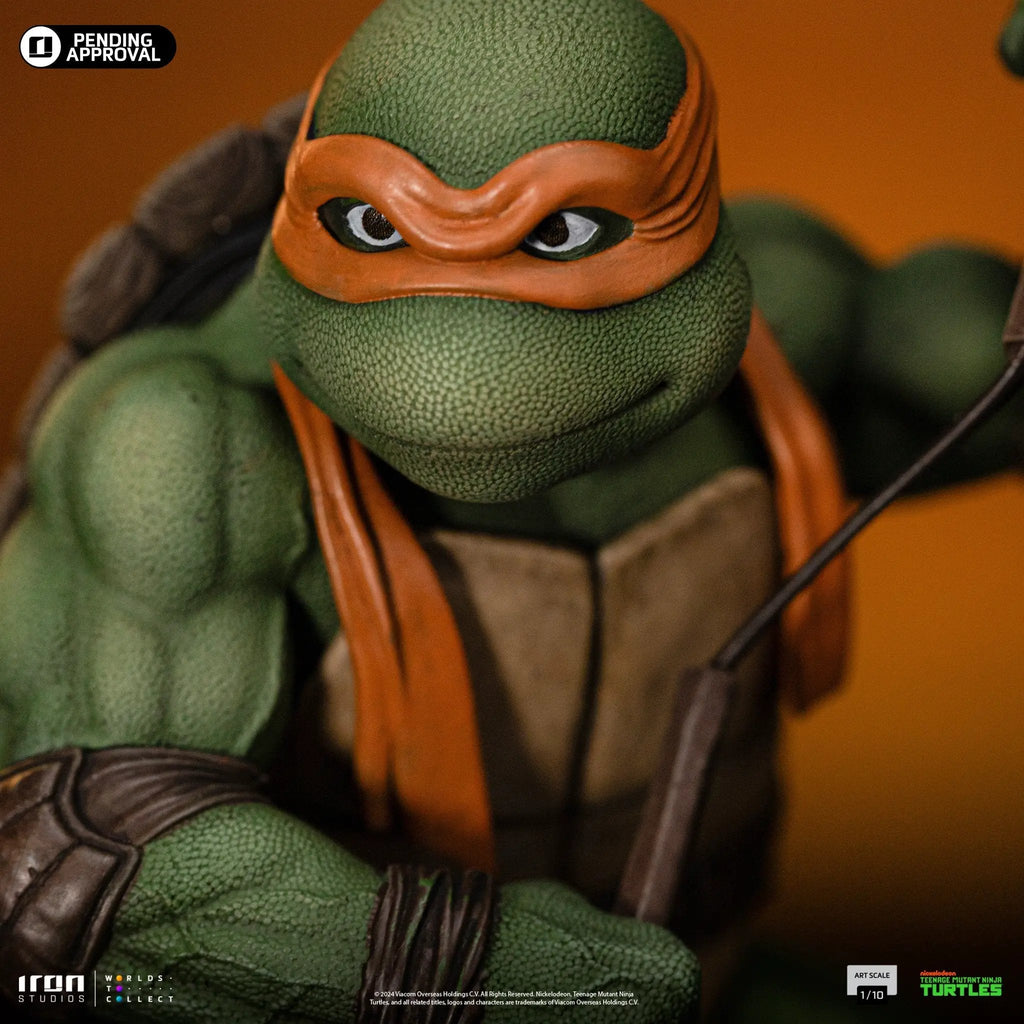 Statue Michelangelo - TMNT Movie - Art Scale 1/10 - Iron Studios