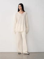 Warm and waxy music Australian merino wool knitted suit