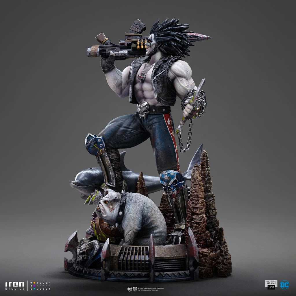 Statue Lobo Unleashed - DC Comics - Art Scale 1/10 - Iron Studios