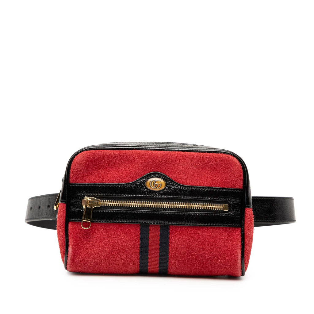 Small Suede Ophidia Belt Bag