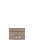 Ferragamo Gancini Card Case — Gray