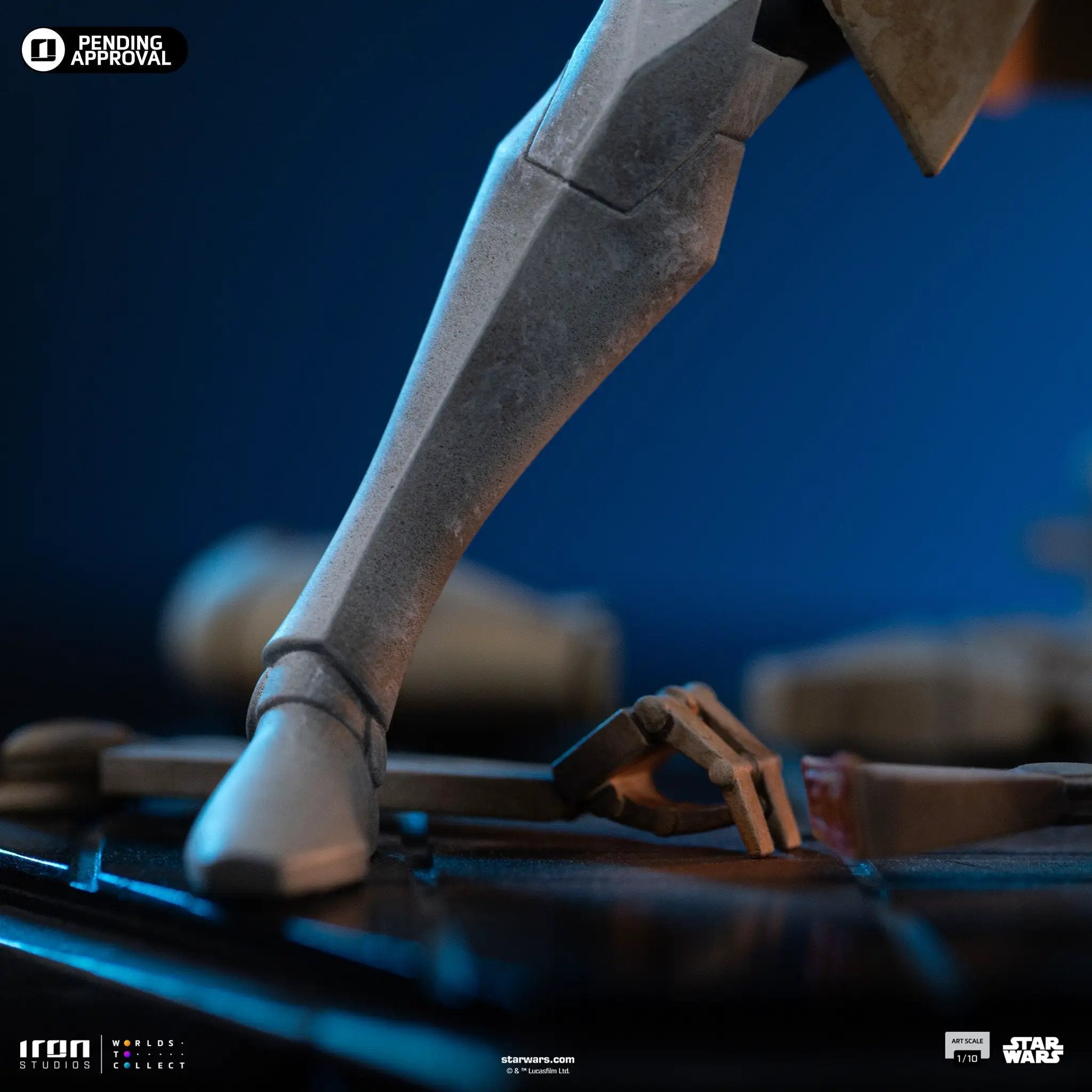 Statue Obi-Wan Kenobi – Star Wars: Clone Wars - Art Scale 1/10 - Iron Studios
