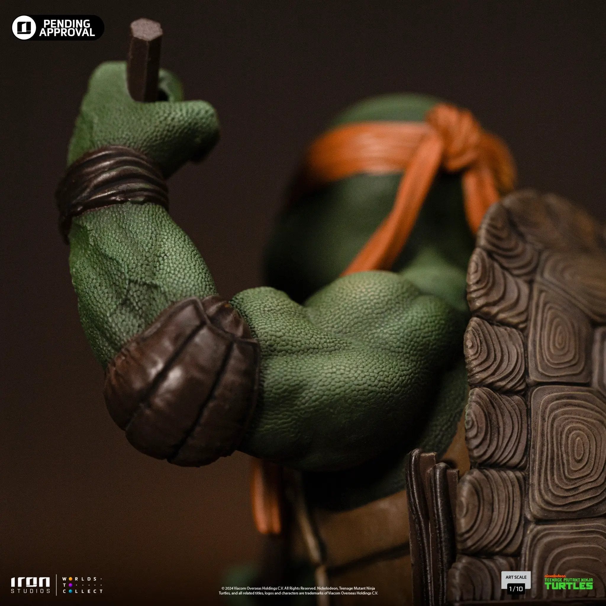 Statue Michelangelo - TMNT Movie - Art Scale 1/10 - Iron Studios