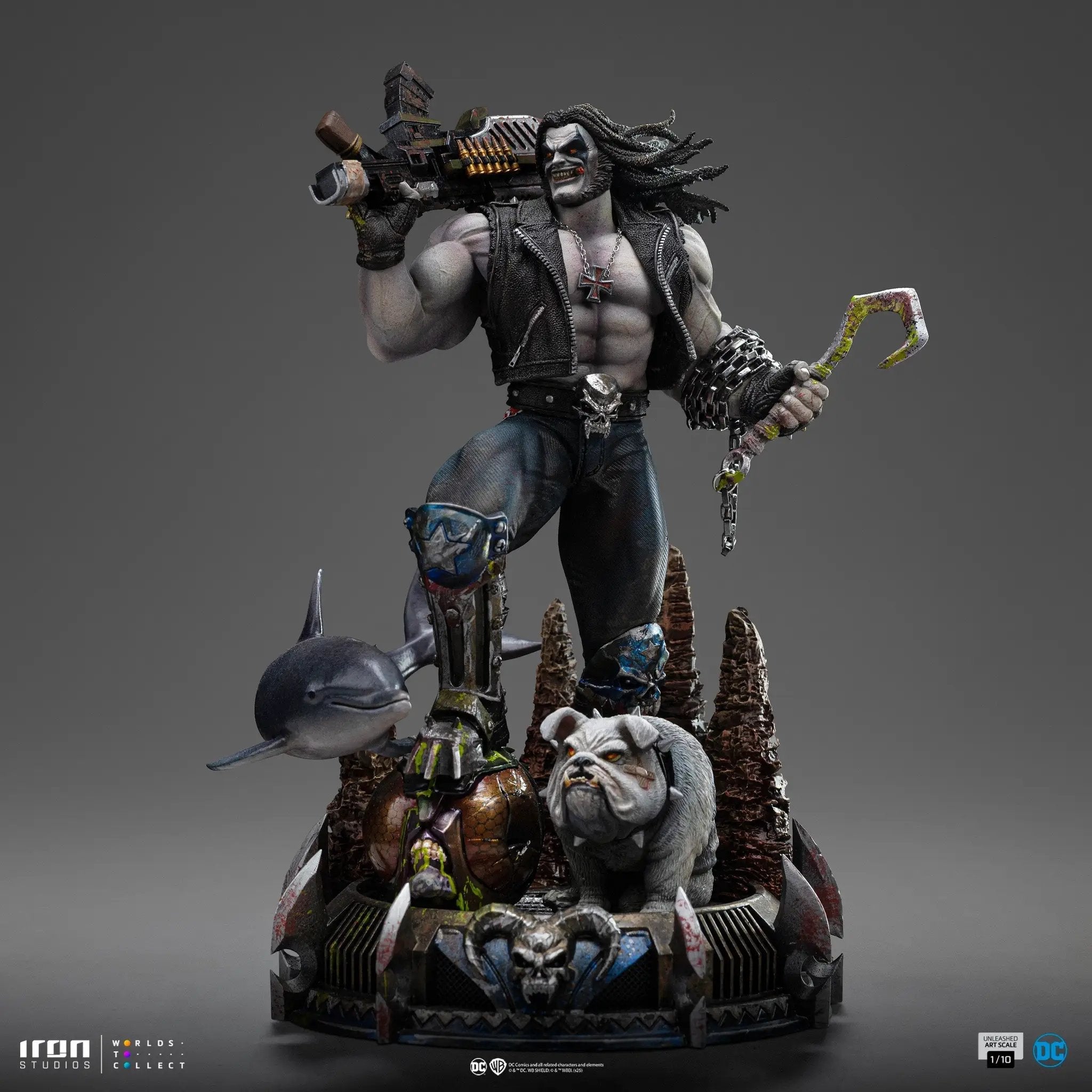 Statue Lobo Unleashed - DC Comics - Art Scale 1/10 - Iron Studios