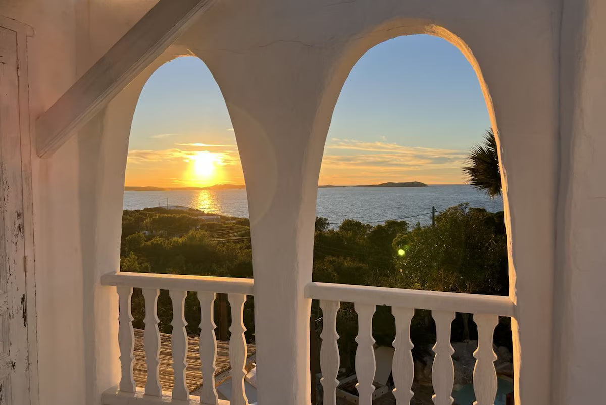 Mediterranean Seafront Ibiza Villa with Amazing Sunset Views in San Antonio