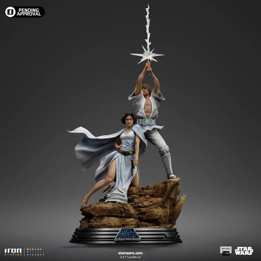 Statue Luke and Leia - Star Wars - Art Scale 1/10 - Iron Studios
