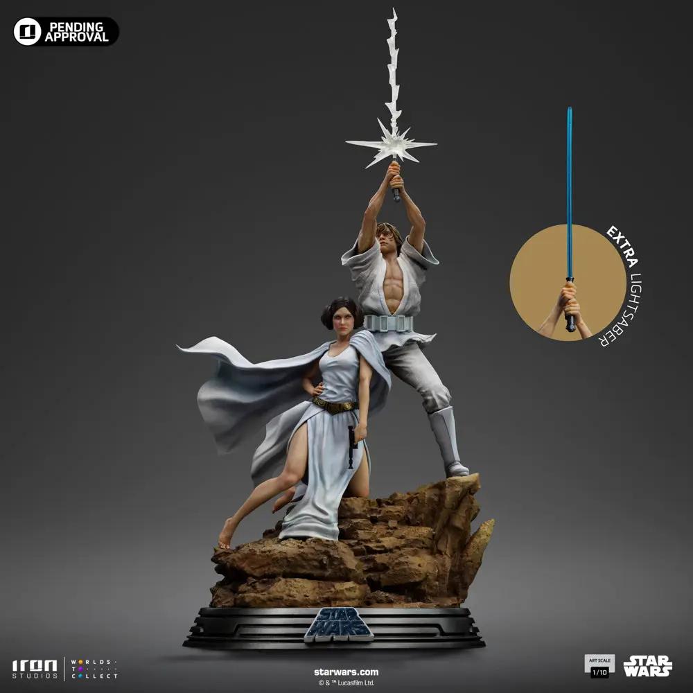 Statue Luke and Leia - Star Wars - Art Scale 1/10 - Iron Studios