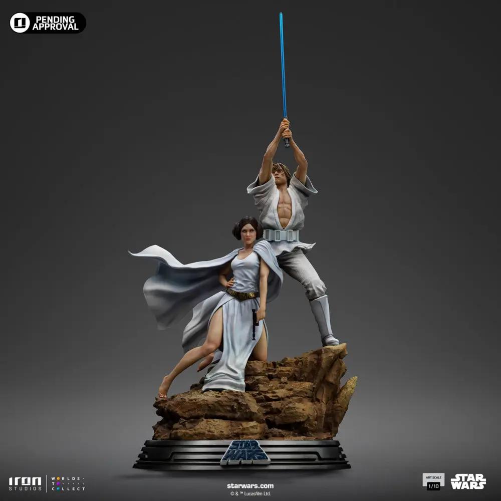 Statue Luke and Leia - Star Wars - Art Scale 1/10 - Iron Studios