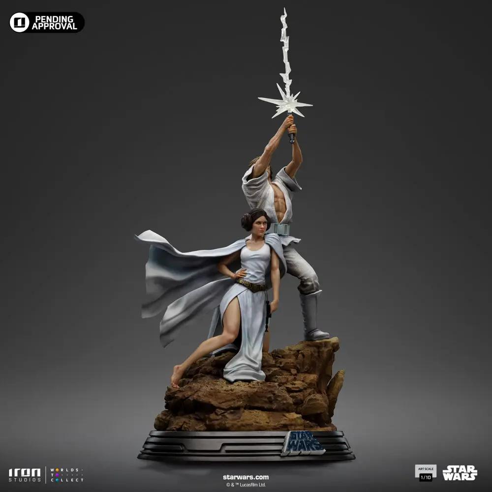 Statue Luke and Leia - Star Wars - Art Scale 1/10 - Iron Studios