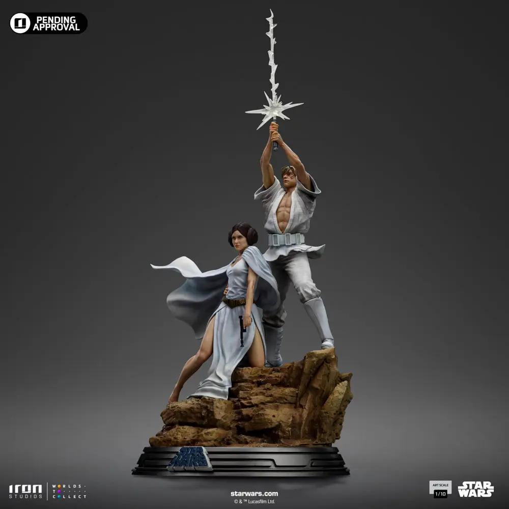 Statue Luke and Leia - Star Wars - Art Scale 1/10 - Iron Studios