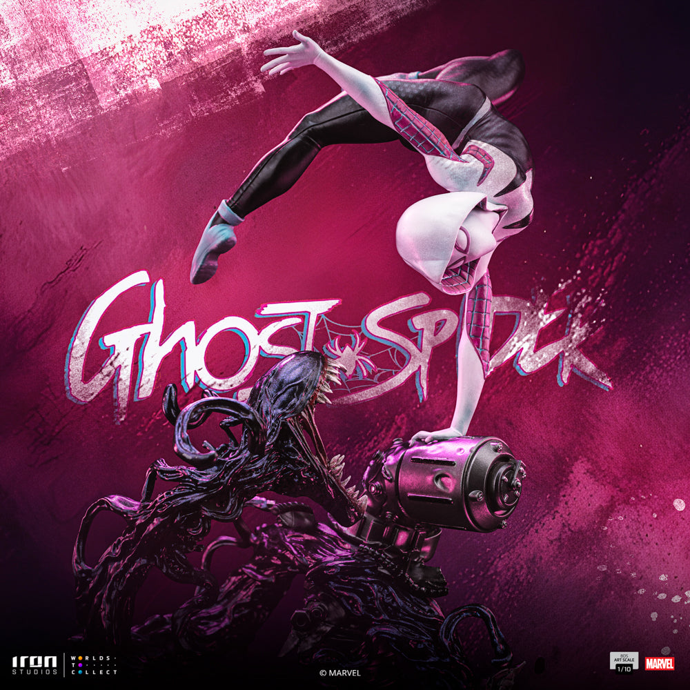 Statue Ghost-Spider - Spider-Man vs Villains Diorama - Art Scale 1/10 - Iron Studios
