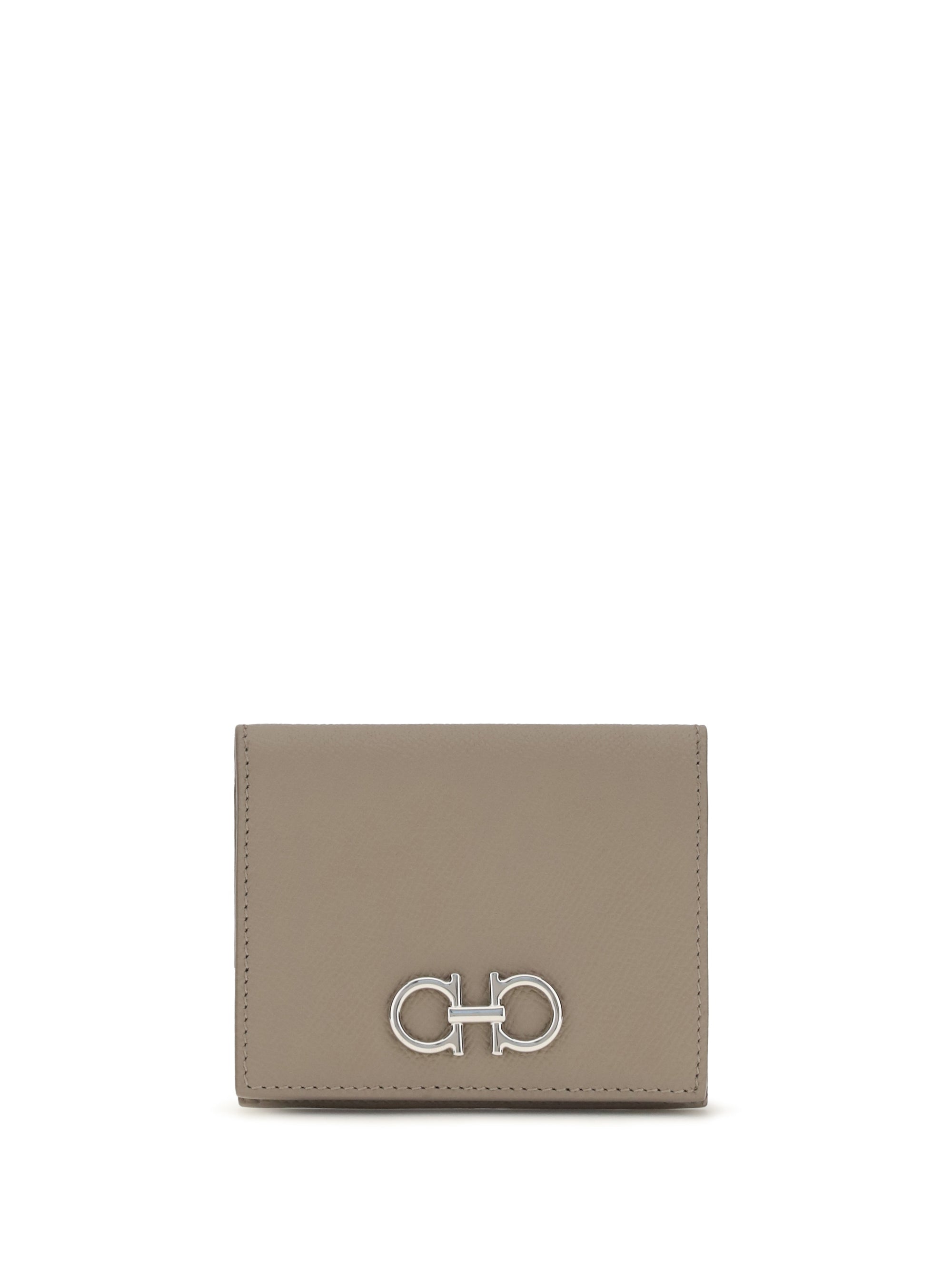 Ferragamo Gancini Wallet — Gray