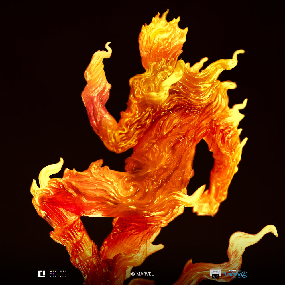 Statue Human Torch - The Fantastic Four: First Steps - Art Scale 1/10 - Iron Studios