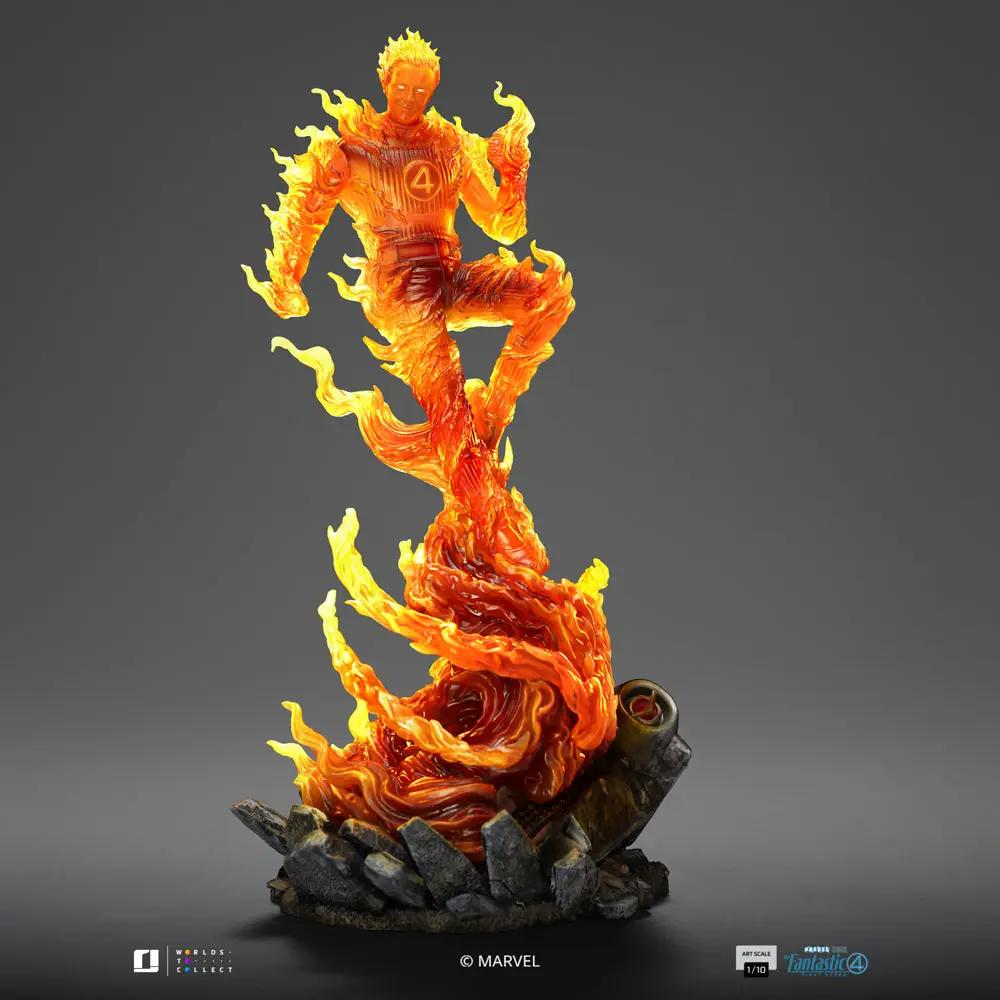 Statue Human Torch - The Fantastic Four: First Steps - Art Scale 1/10 - Iron Studios