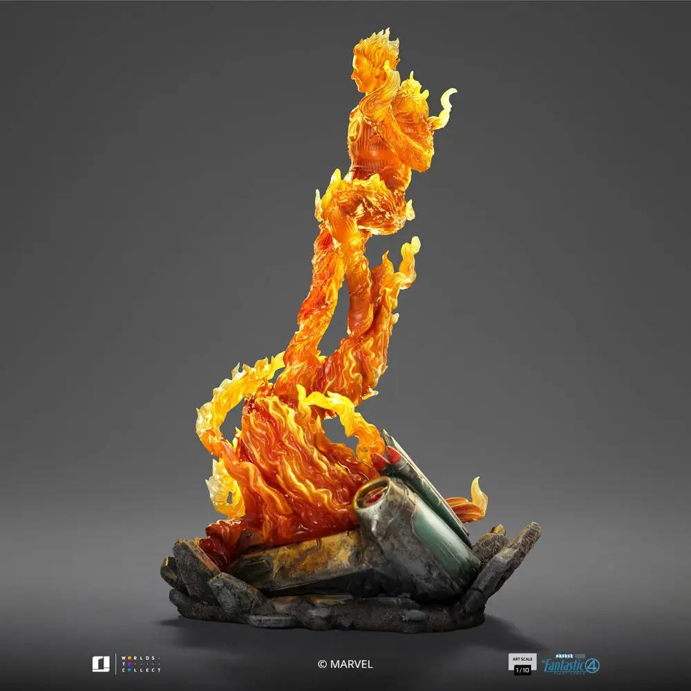 Statue Human Torch - The Fantastic Four: First Steps - Art Scale 1/10 - Iron Studios