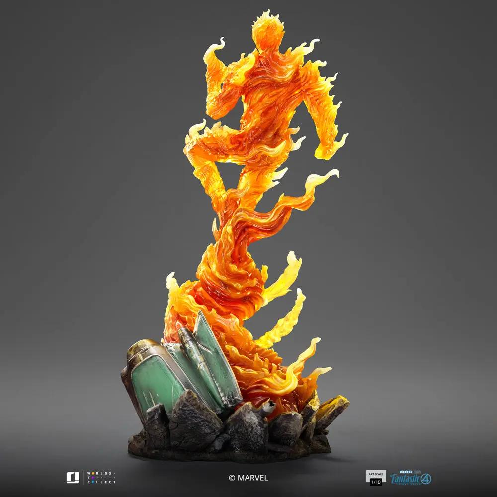 Statue Human Torch - The Fantastic Four: First Steps - Art Scale 1/10 - Iron Studios