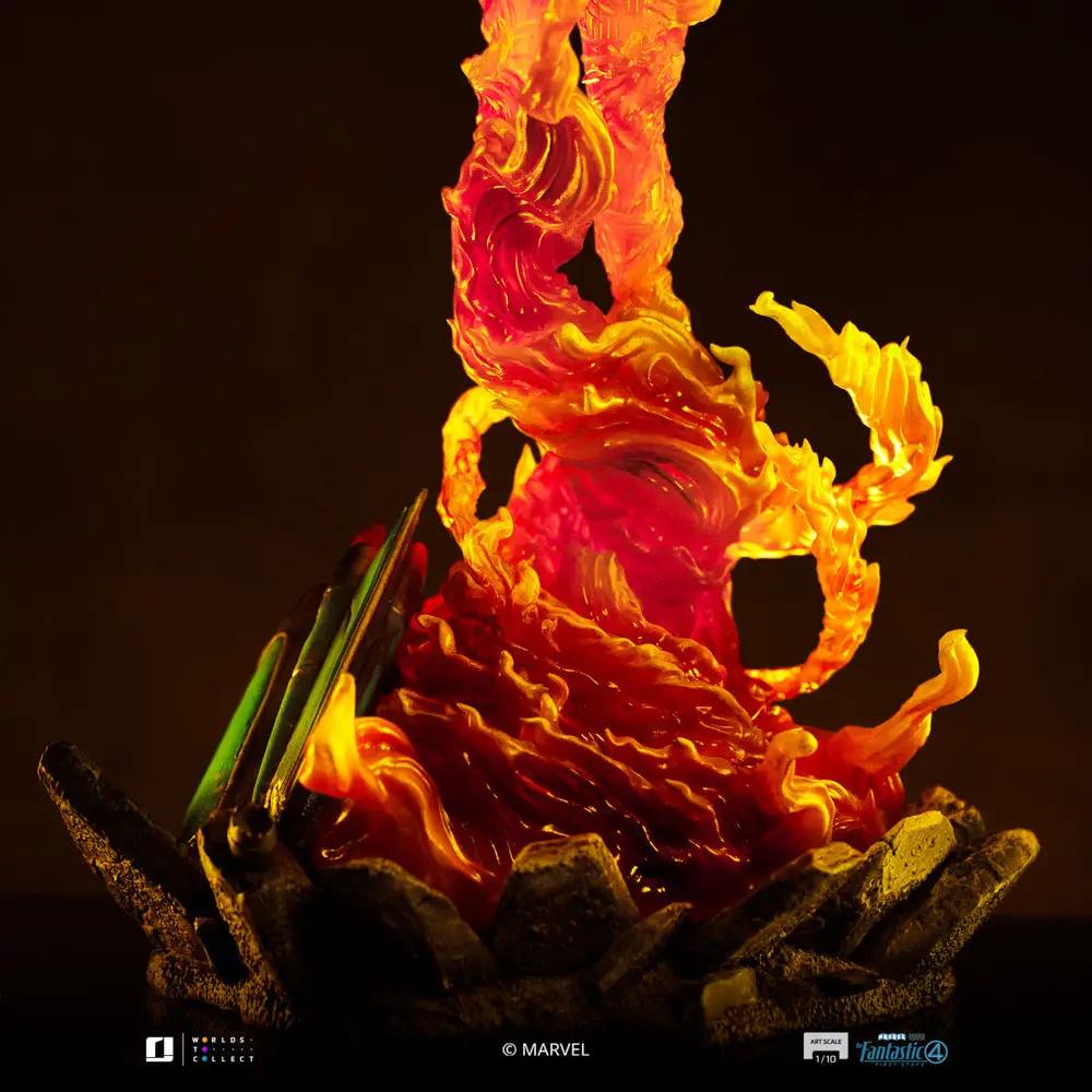 Statue Human Torch - The Fantastic Four: First Steps - Art Scale 1/10 - Iron Studios