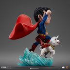 Statue Superman and Krypto - Superman - MiniCo - Iron Studios