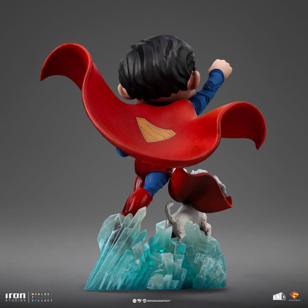 Statue Superman and Krypto - Superman - MiniCo - Iron Studios