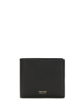 Tom Ford Cartera de piel granulada de becerro — Negra