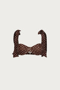 Lady Bra (Brown Cream Polka Dot)