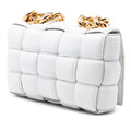 Nappa Intrecciato Padded Chain Cassette Satchel