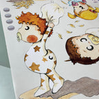 Vinilo Decorativo Infantil GUERRA DE ALMOHADAS