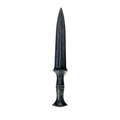 Spear Pointed Tactical Poly Training Knife Dagger Prop with 8.5 Inch Blade Geometric Pattern Handle By Prop Money Inc.